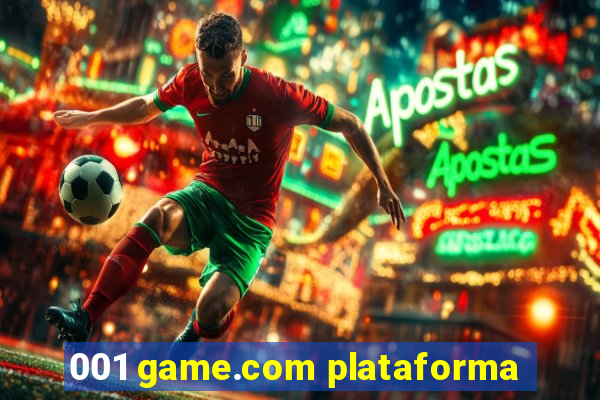 001 game.com plataforma